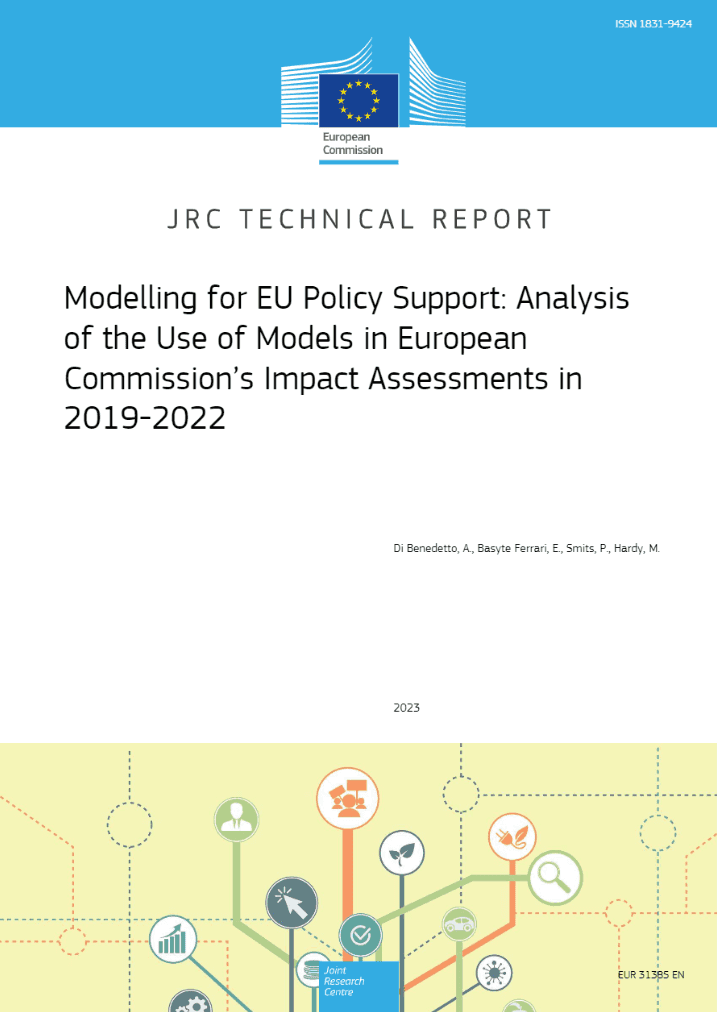 cover image of Analysis of the use of models in European Commission’s Impact Assessments in 2019-2022